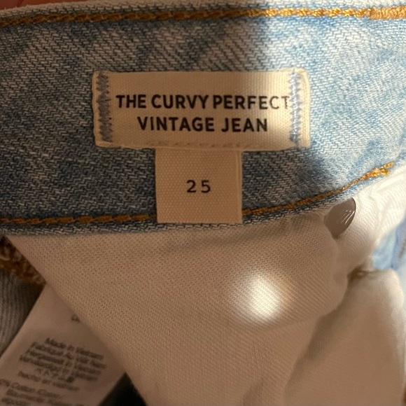 NWOT Madewell The Curvy Perfect Vintage Jean - Picture 6 of 7